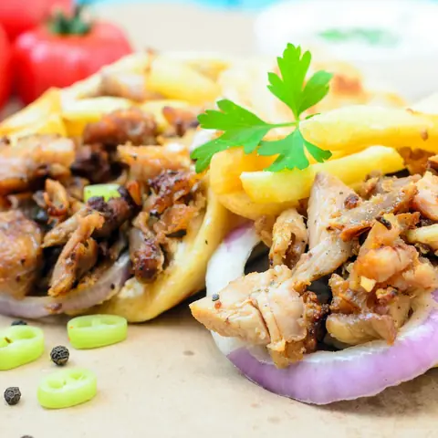 Chicken Döner Plate